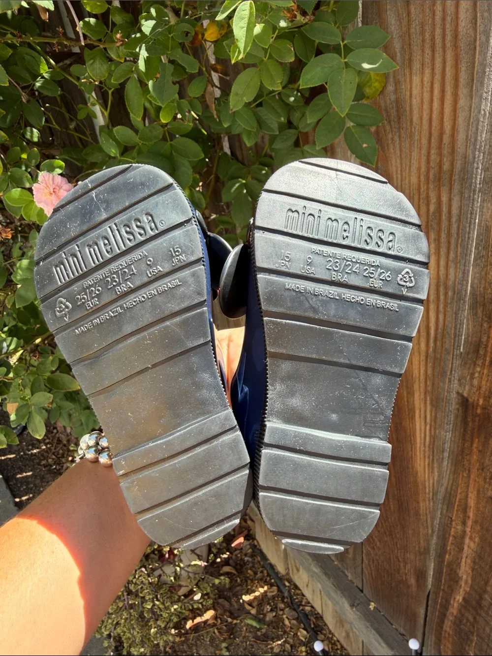 Mini Melissa navy blue
